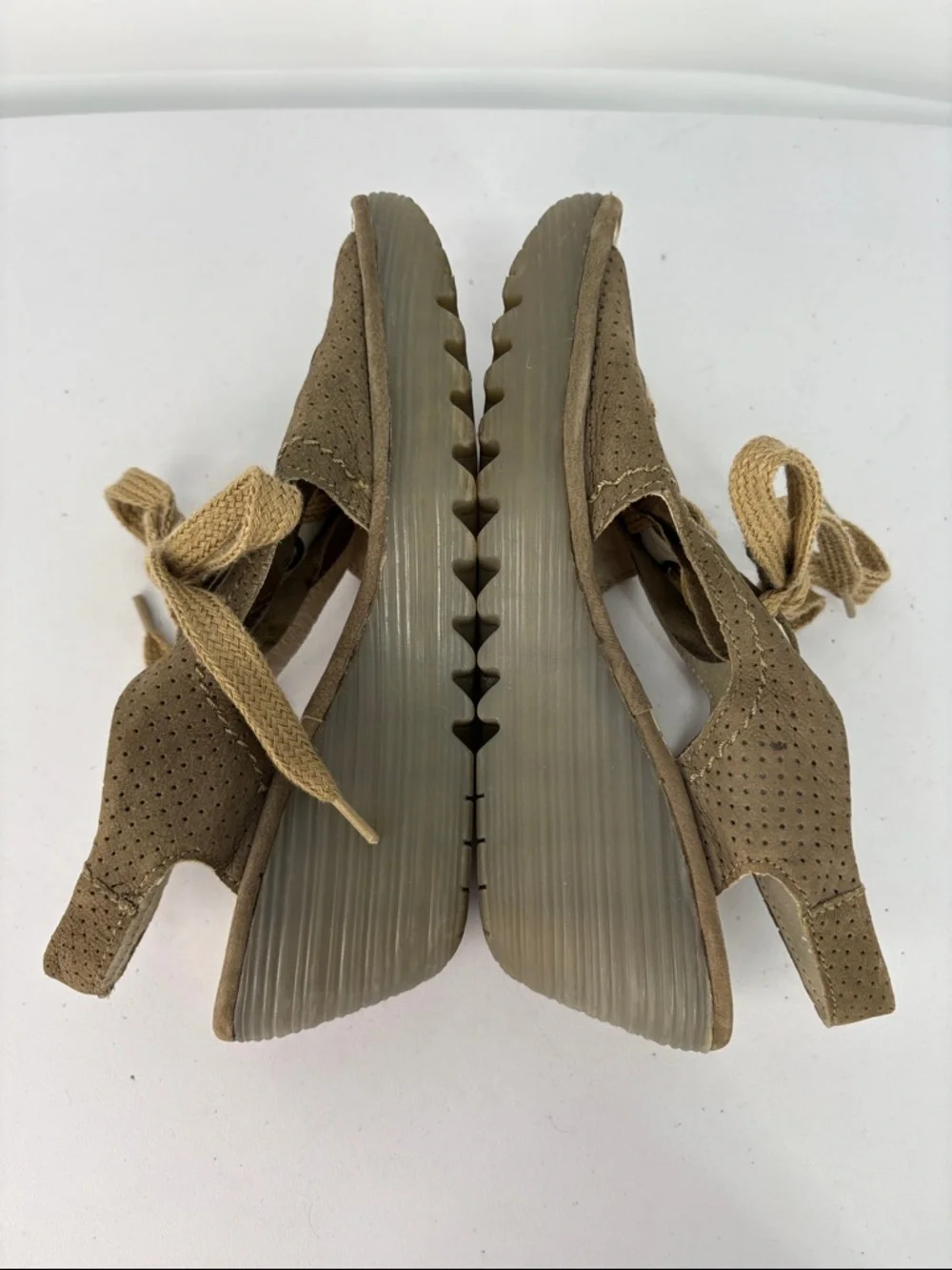 Fly London perforated suede